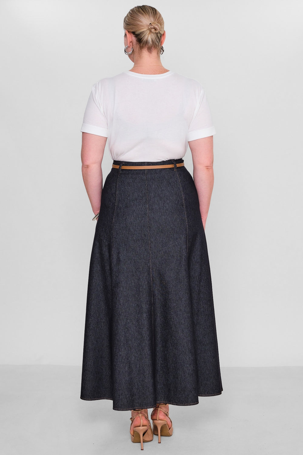 Elitline - Plus Size Skirt (ELT26Y2-34-4016) - 8690200123825