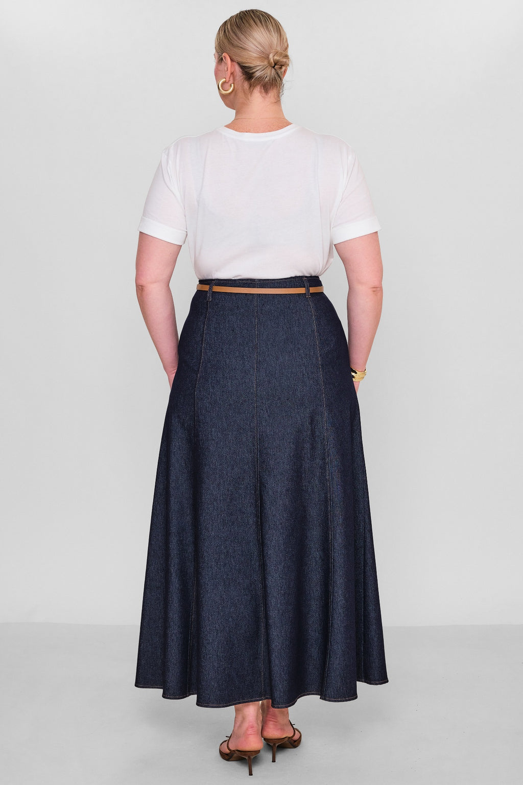 Elitline - Plus Size Skirt (ELT26Y2-34-4016) - 8690200123832
