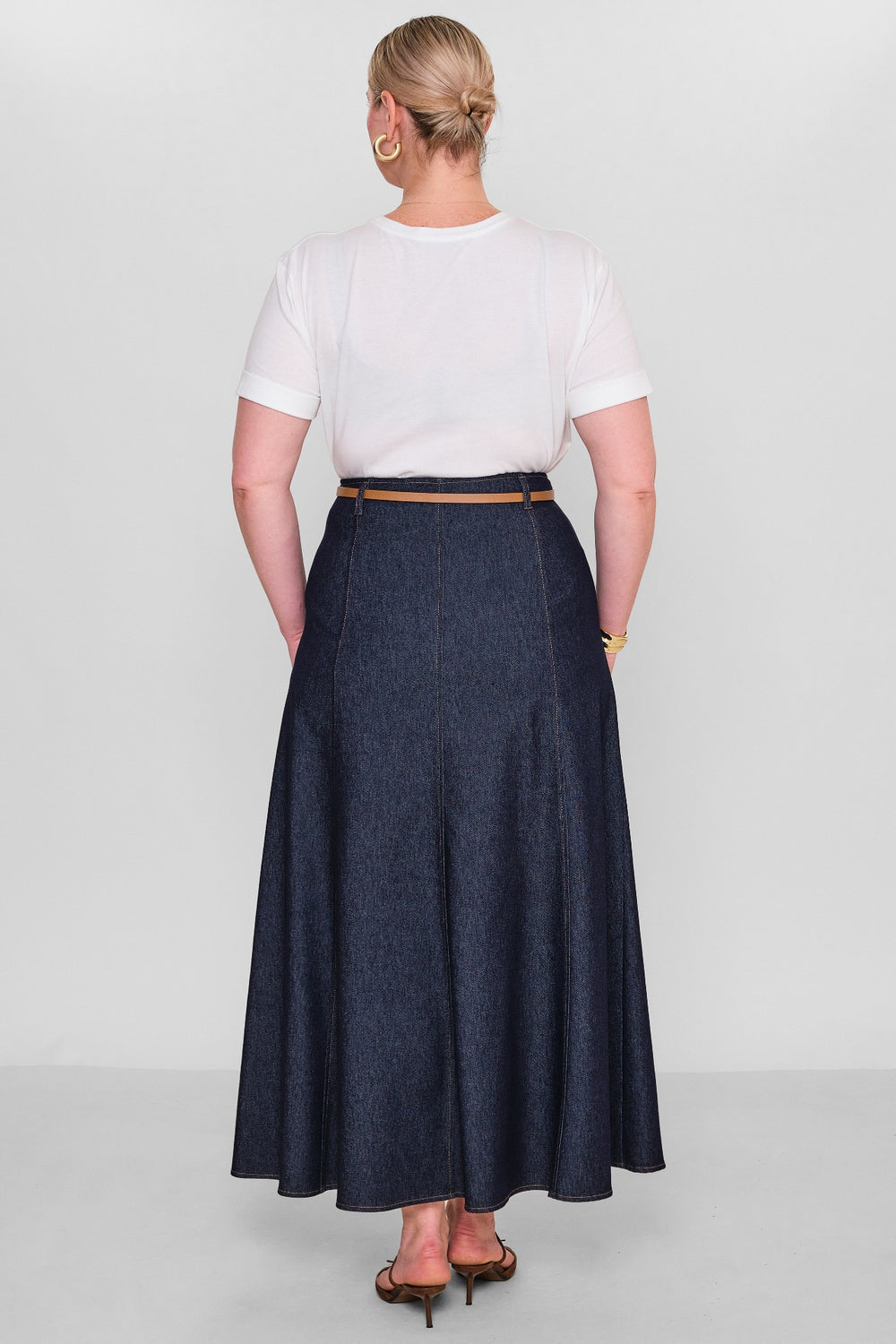 Elitline - Plus Size Skirt (ELT26Y2-34-4016) - 8690200123832