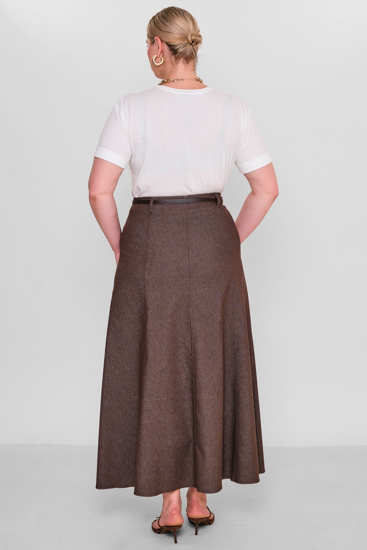 Elitline - Plus Size Skirt (ELT26Y2-34-4016) - 8690200123849