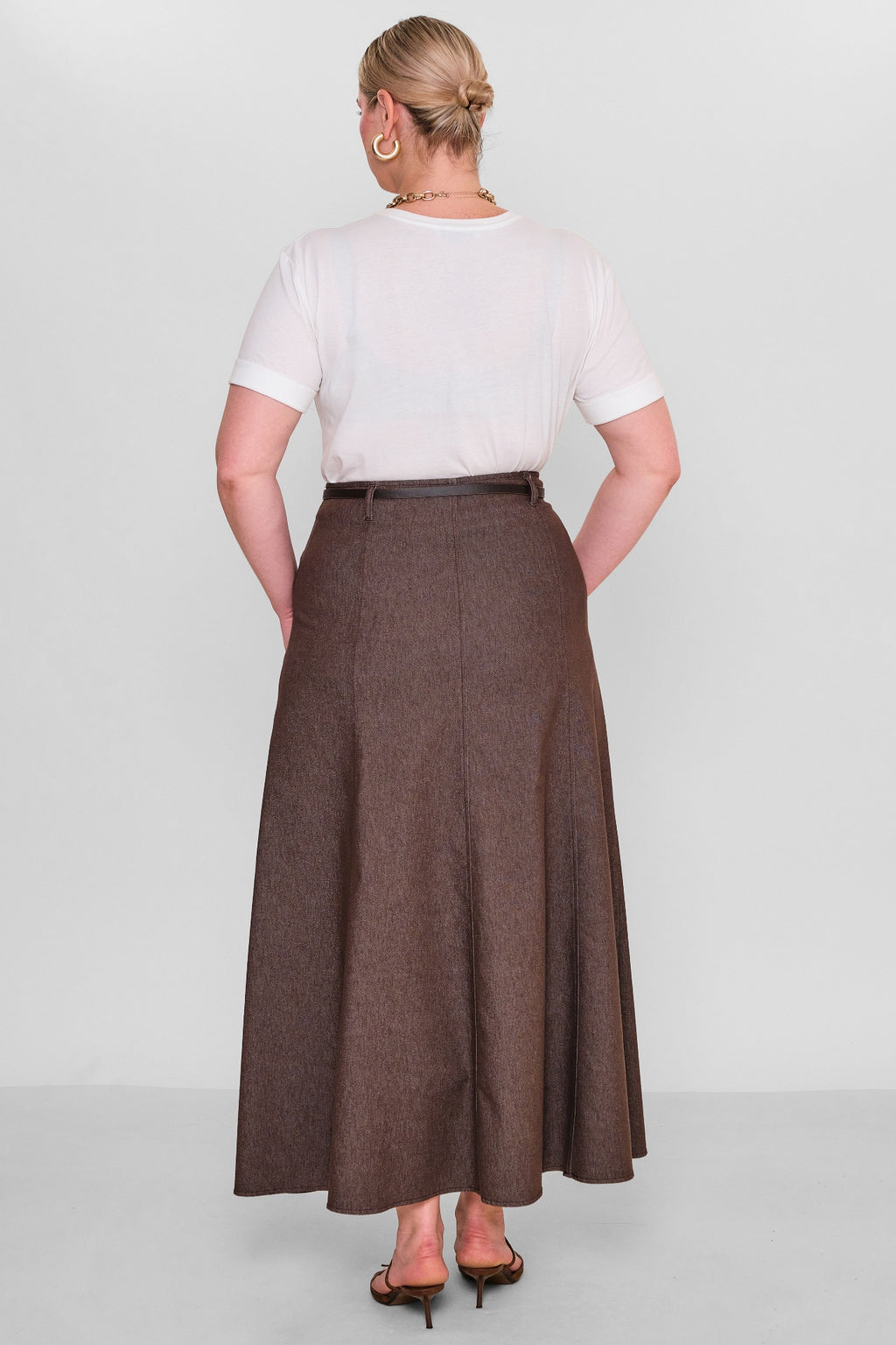 Elitline - Plus Size Skirt (ELT26Y2-34-4016) - 8690200123849