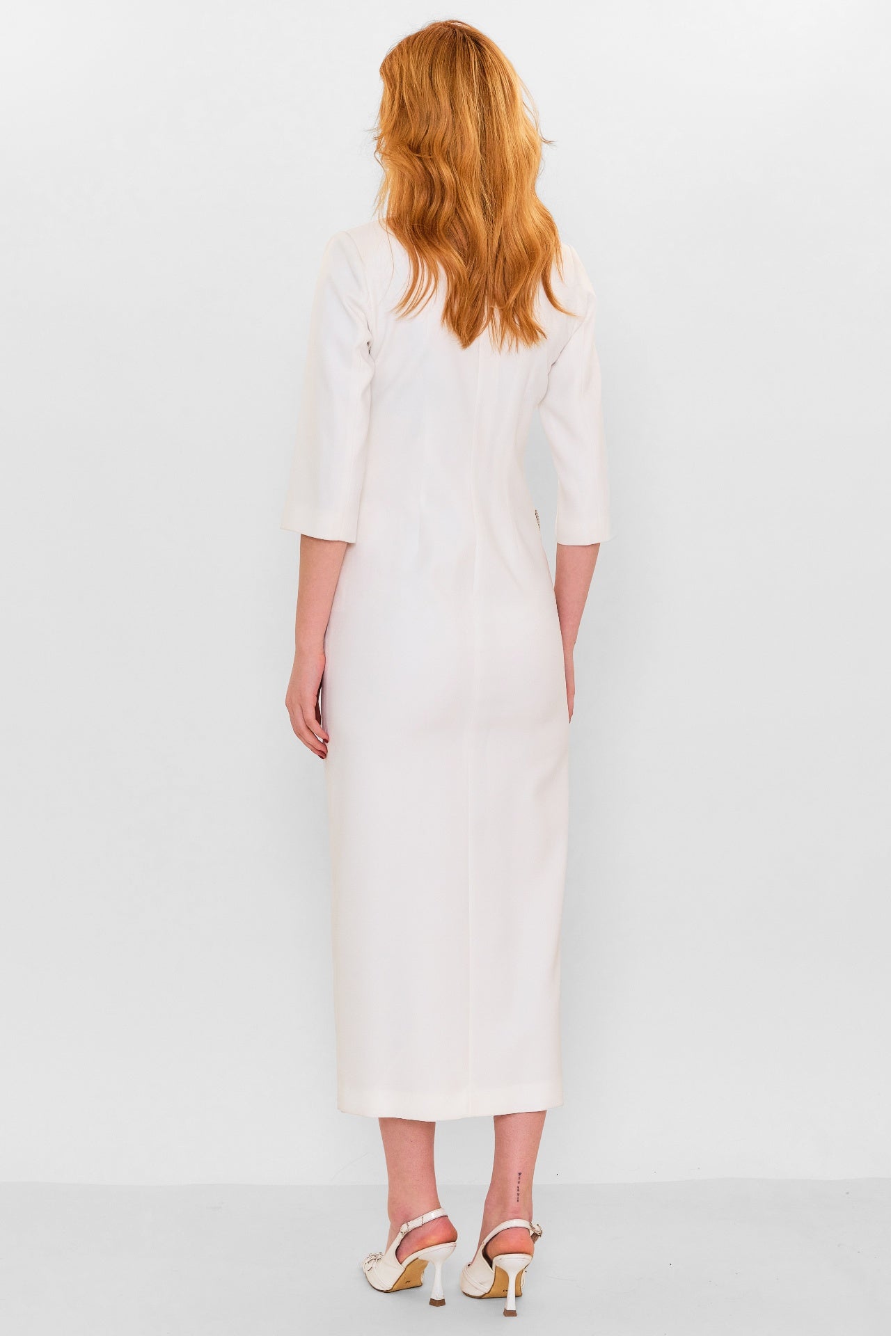 Kedma - Plus Size Dress (KDM26Y8-98295) - 8690200123887