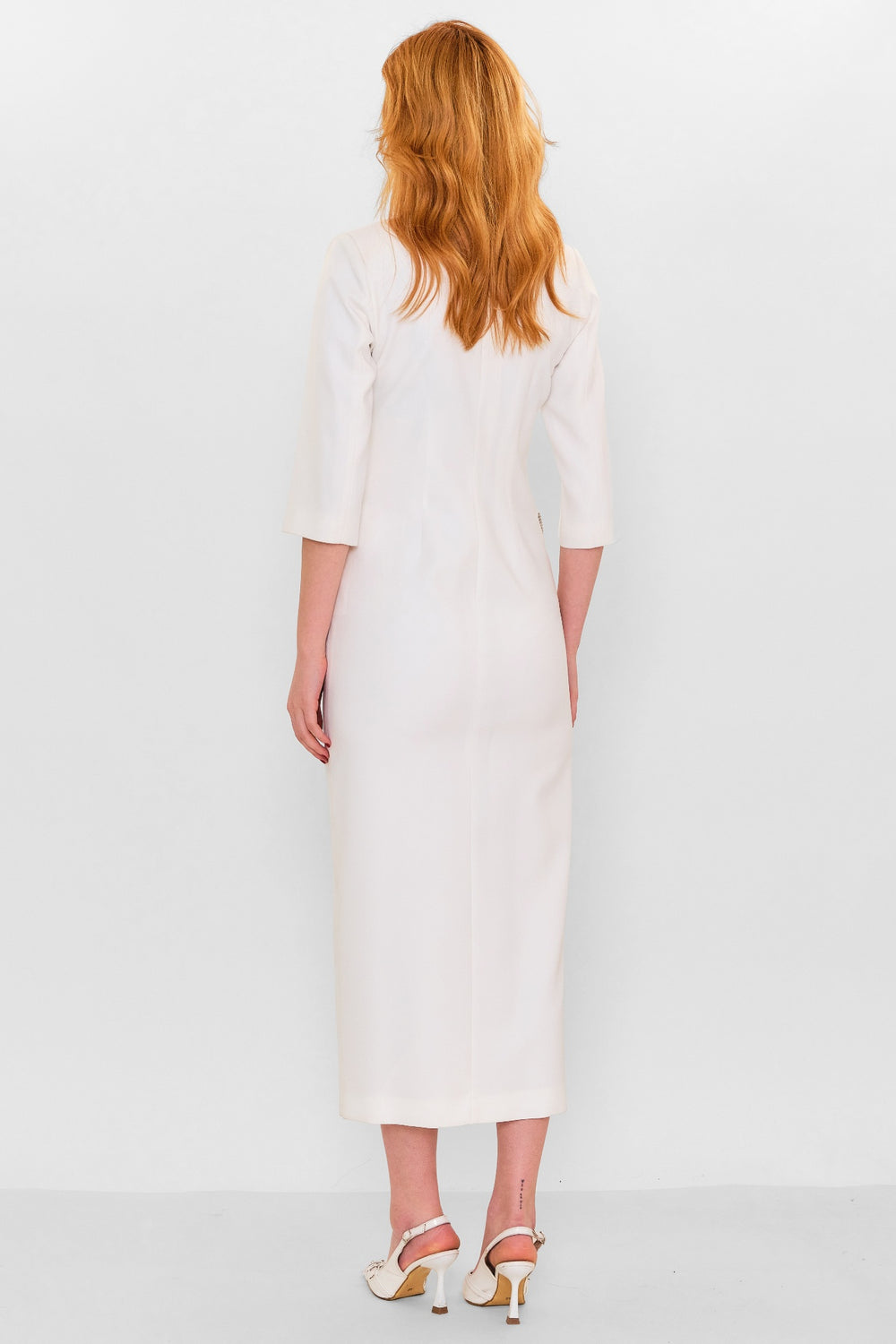 Kedma - Plus Size Dress (KDM26Y8-98295) - 8690200123887