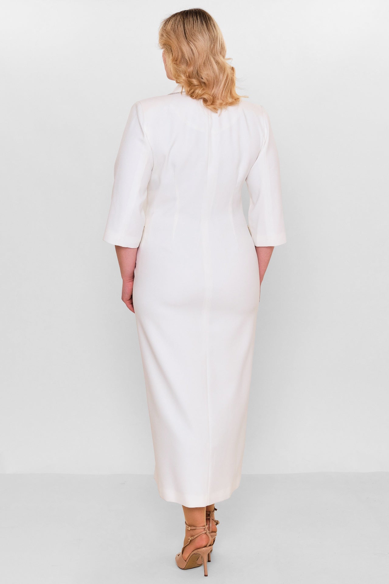 Kedma - Plus Size Dress (KDM26Y8-98295X) - 8690200123894