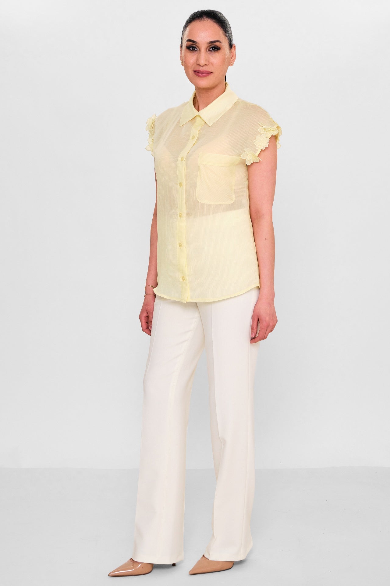 Fever - Plus Size Shirt (FVR26Y17023) - 8690200124174