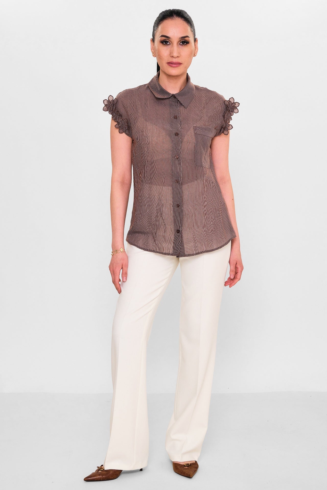 Fever - Plus Size Shirt (FVR26Y17023) - 8690200124181