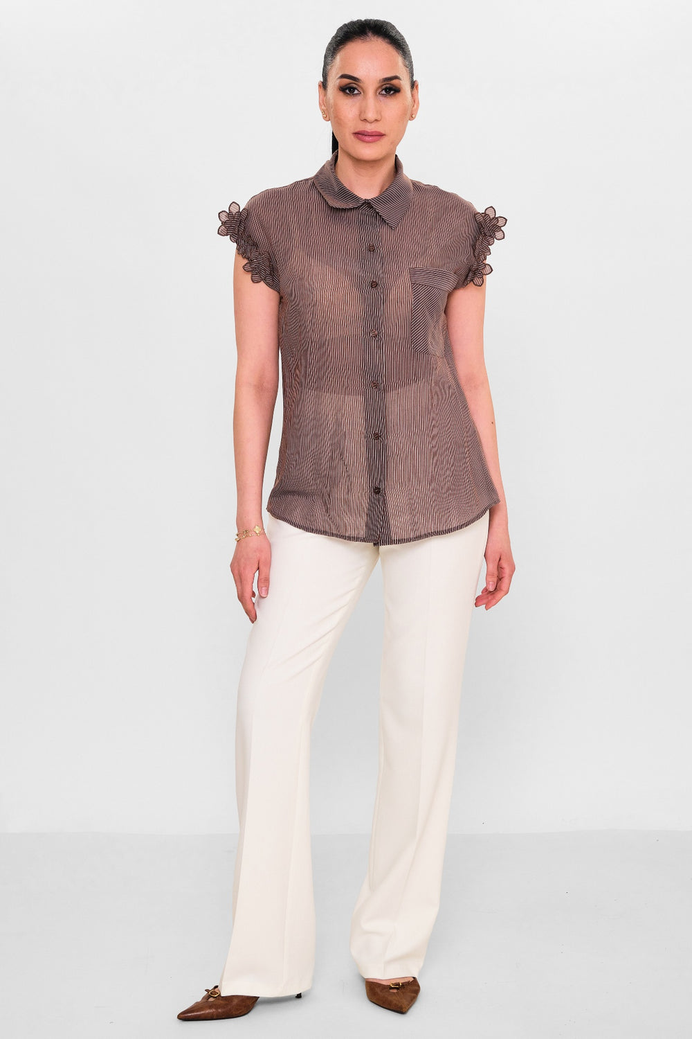 Fever - Plus Size Shirt (FVR26Y17023) - 8690200124181