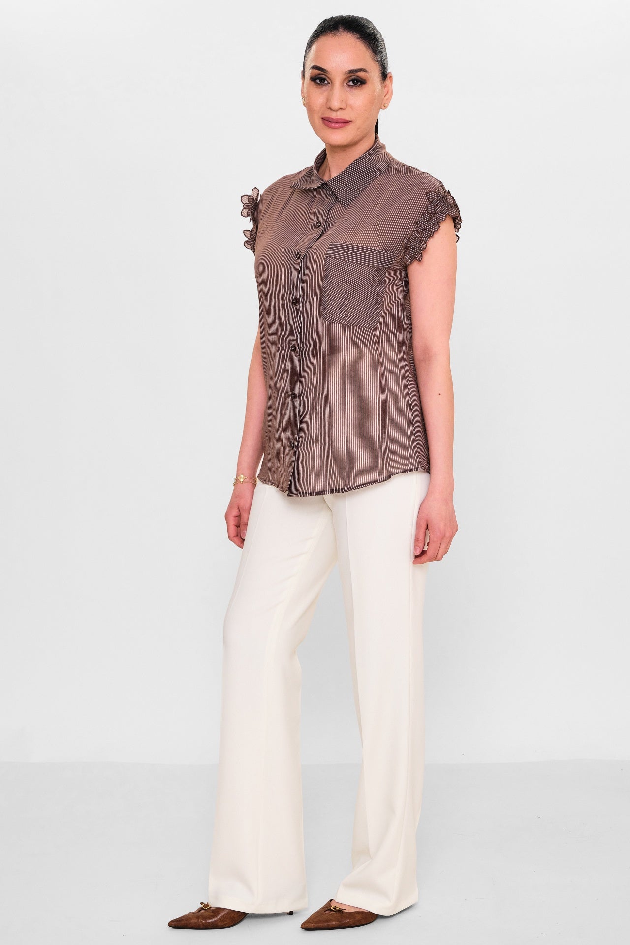 Fever - Plus Size Shirt (FVR26Y17023) - 8690200124181