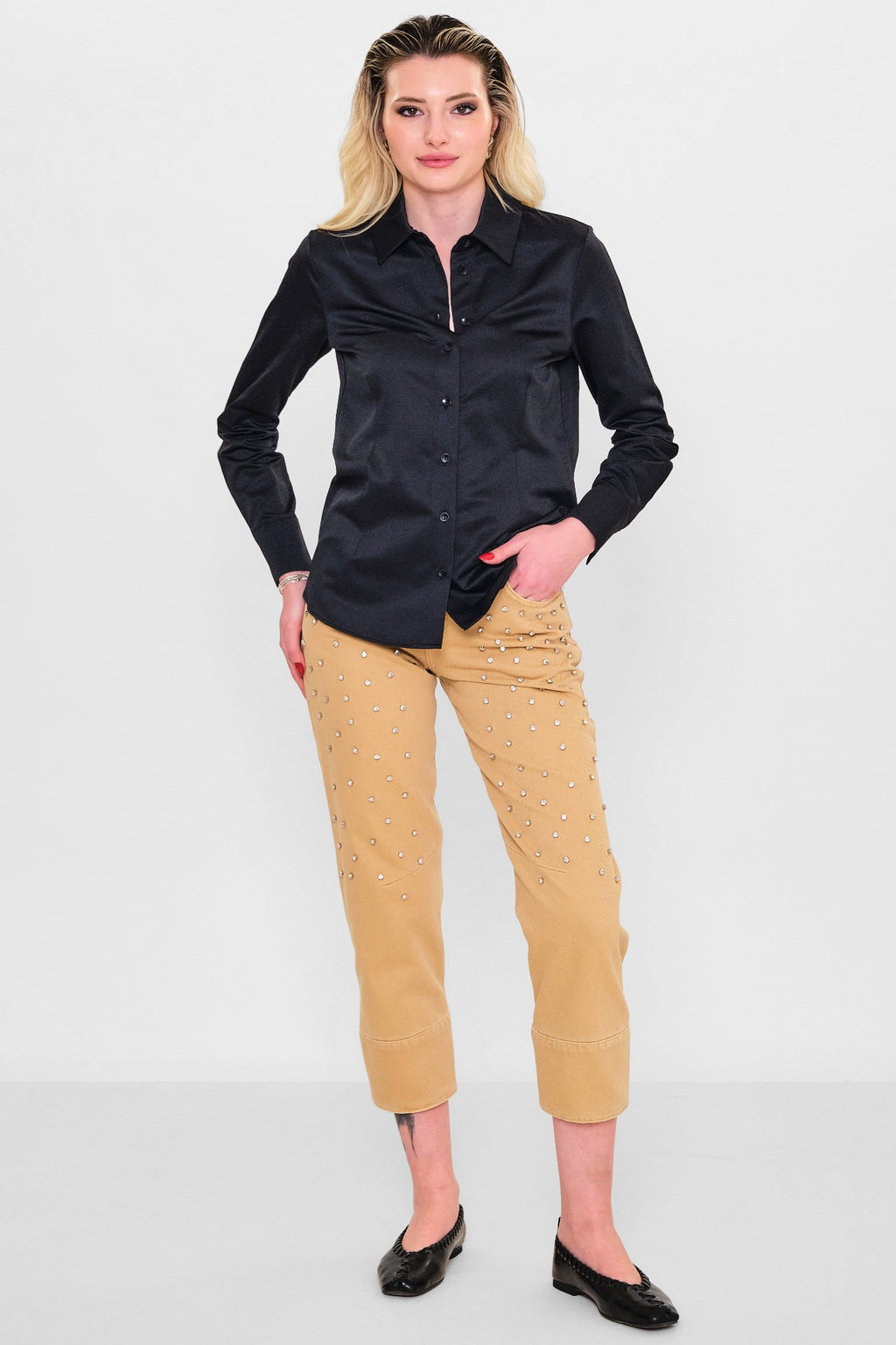 Fashion club - Plus Size Shirt (FSC26YSM2013) - 8690200124198