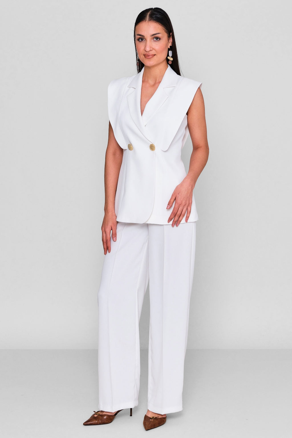 Selen - Regular Size Waistcoat (SLN26Y02116) - 8690200124228