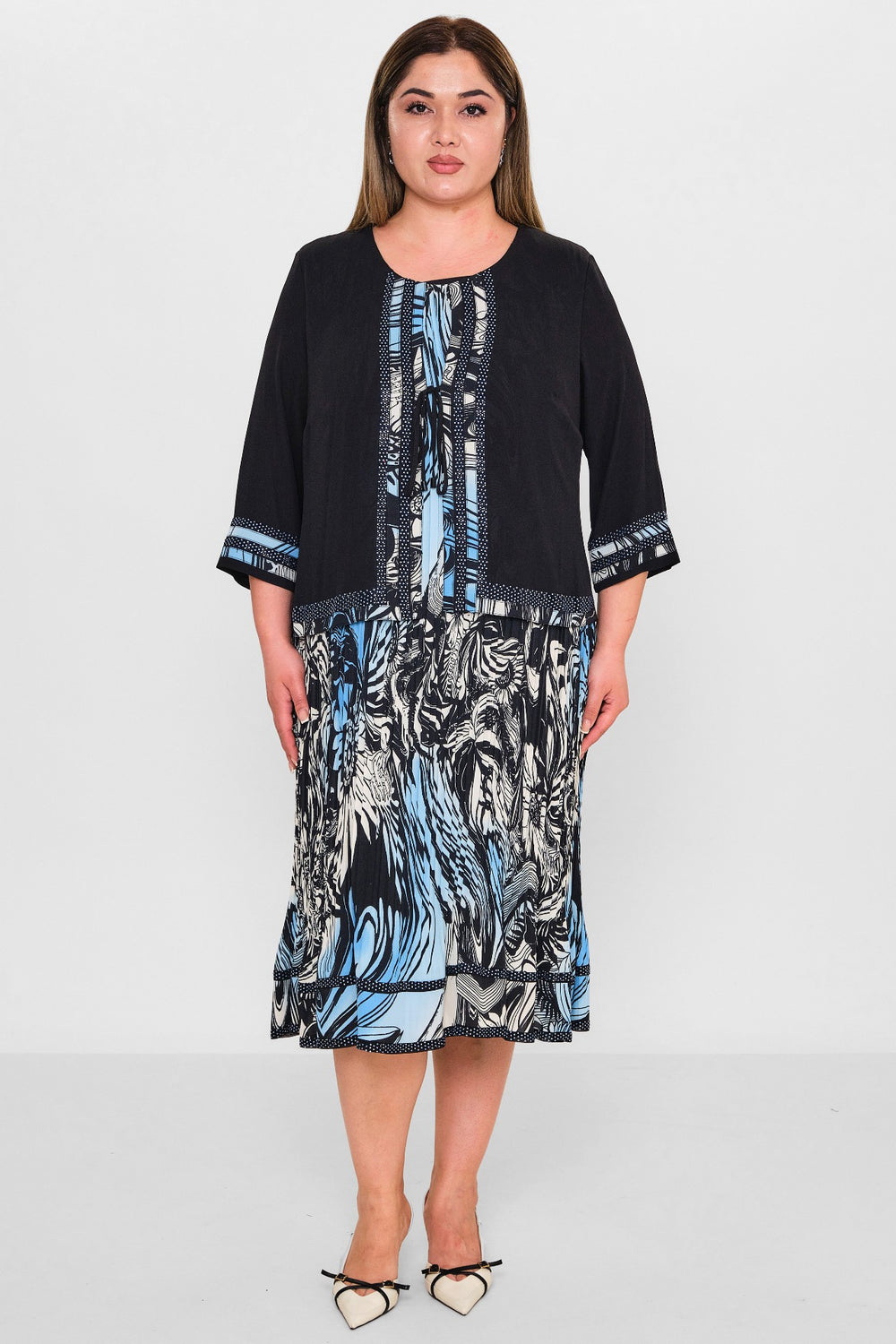Gumanize - Plus Size Dress (GMZ2023-613-6458) - 8690200125720