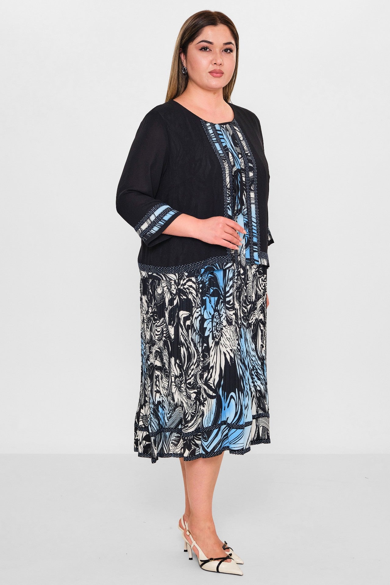 Gumanize - Plus Size Dress (GMZ2023-613-6458) - 8690200125720