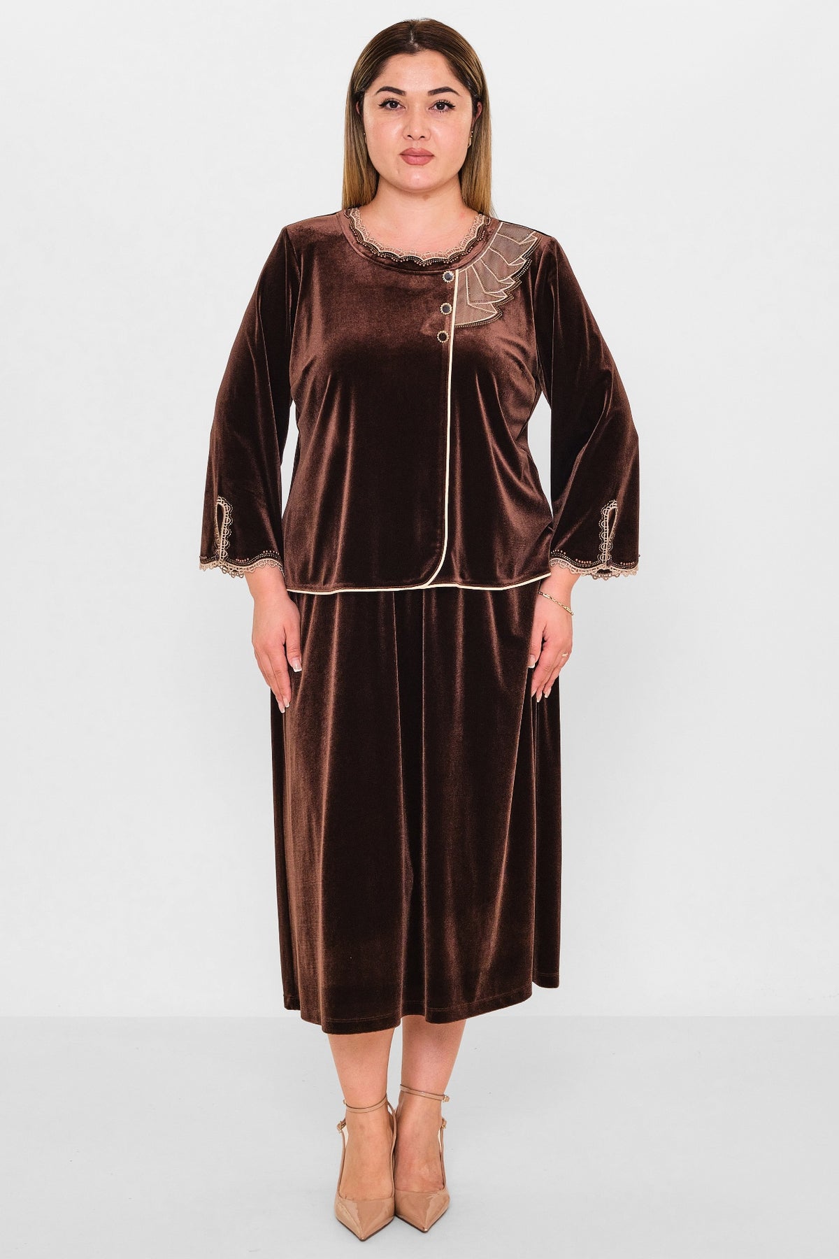 Gumanize - Plus Size Suit (GMZTK358-2204) - 8690200125942