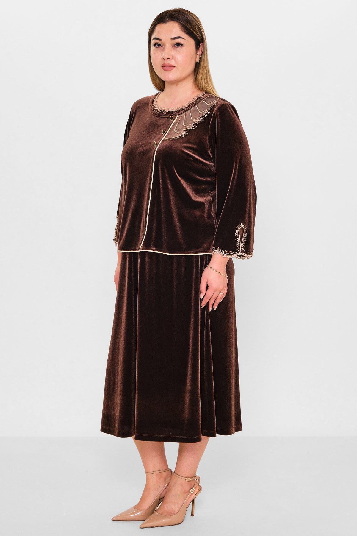 Gumanize - Plus Size Suit (GMZTK358-2204) - 8690200125942