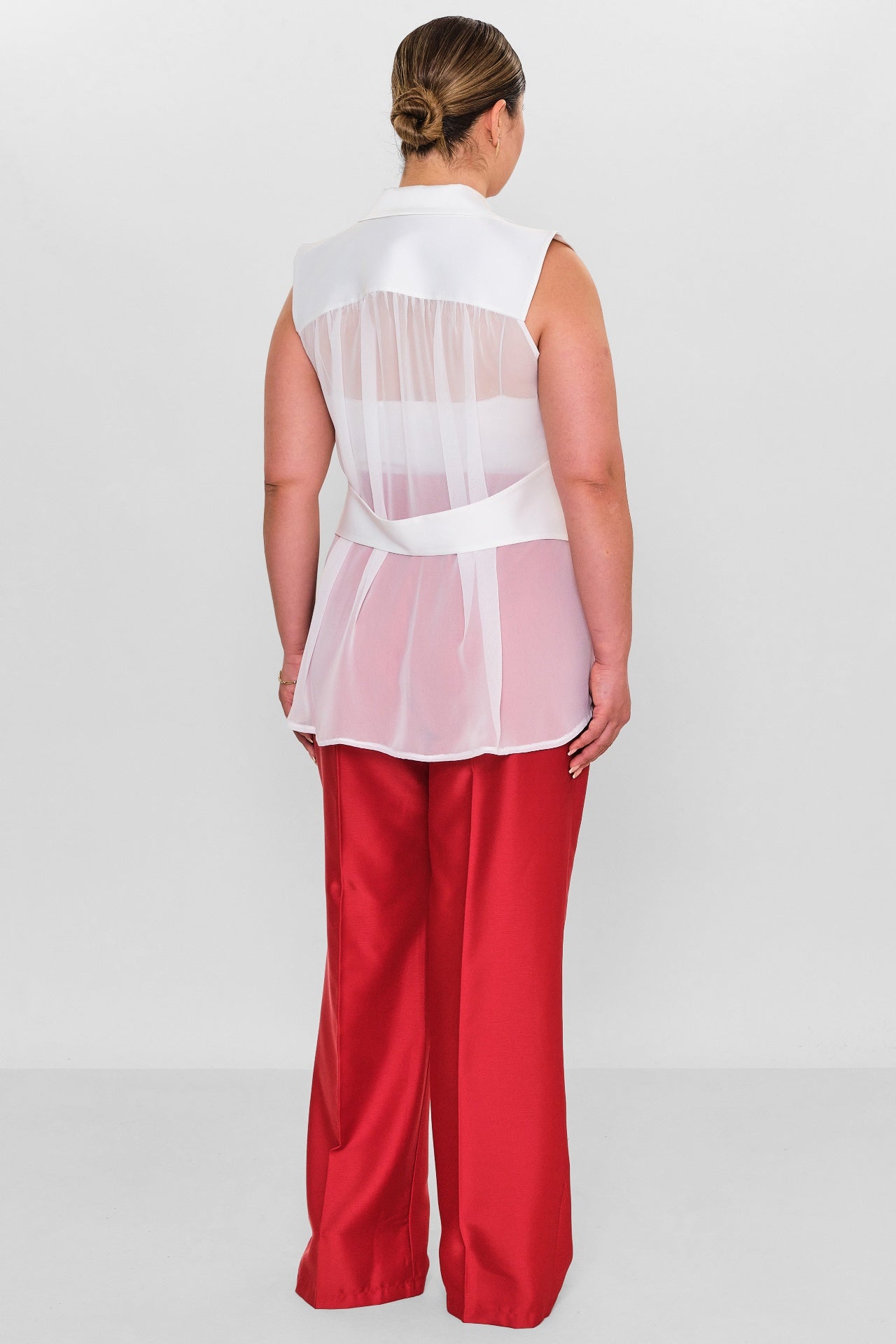 Fimore - Plus Size Waistcoat (FMR26Y8987-18) - 8690200126086