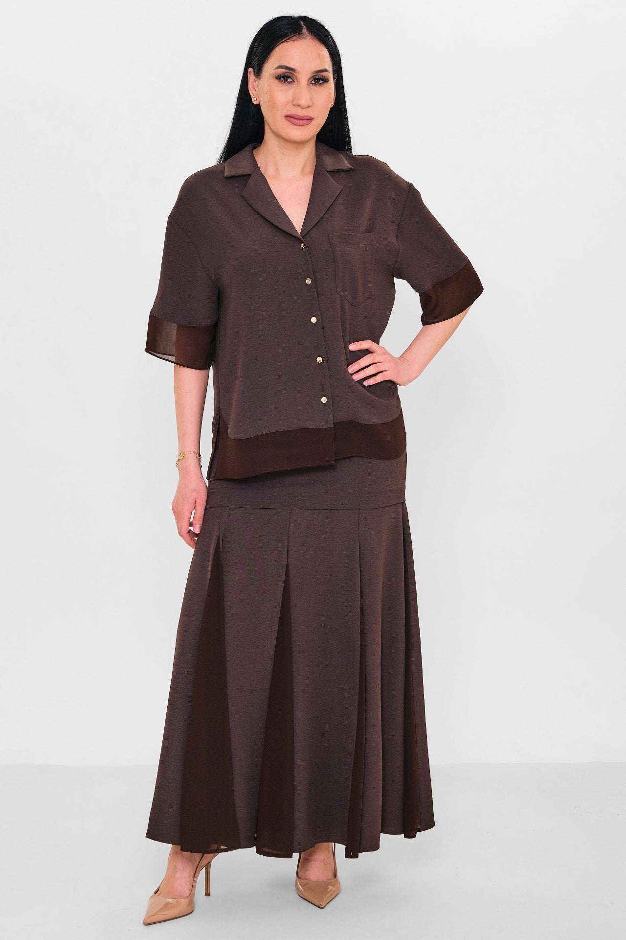 Fever - Plus Size Shirt (FVR26Y17011) - 8690200126642