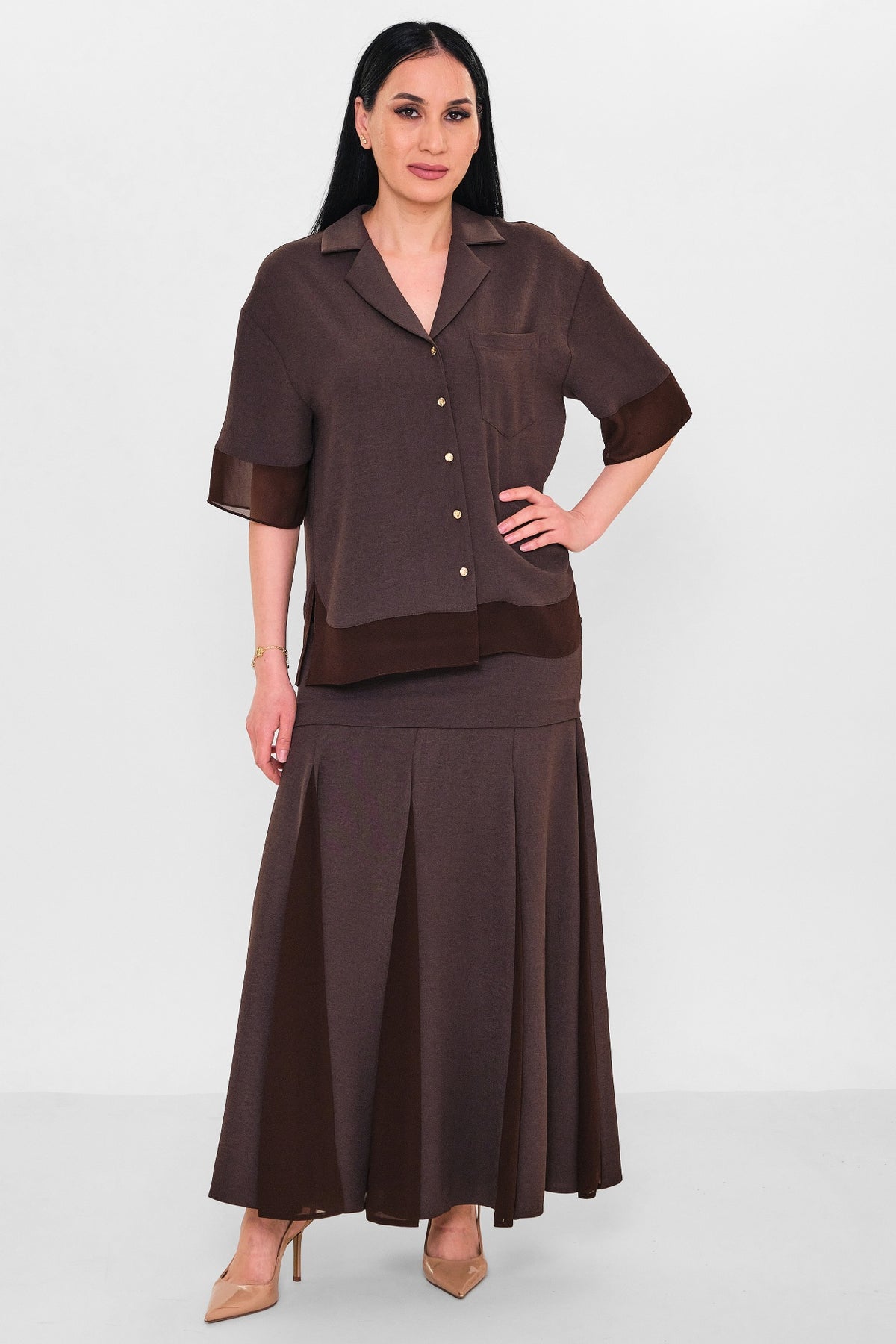 Fever - Plus Size Shirt (FVR26Y17011) - 8690200126642