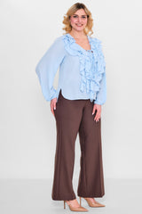 Welike - Plus Size Blouse (WLK26Y1435) - 8690200126895