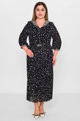 Gumanize - Plus Size Dress (GMZ2025-642-7477) - 8690200126970
