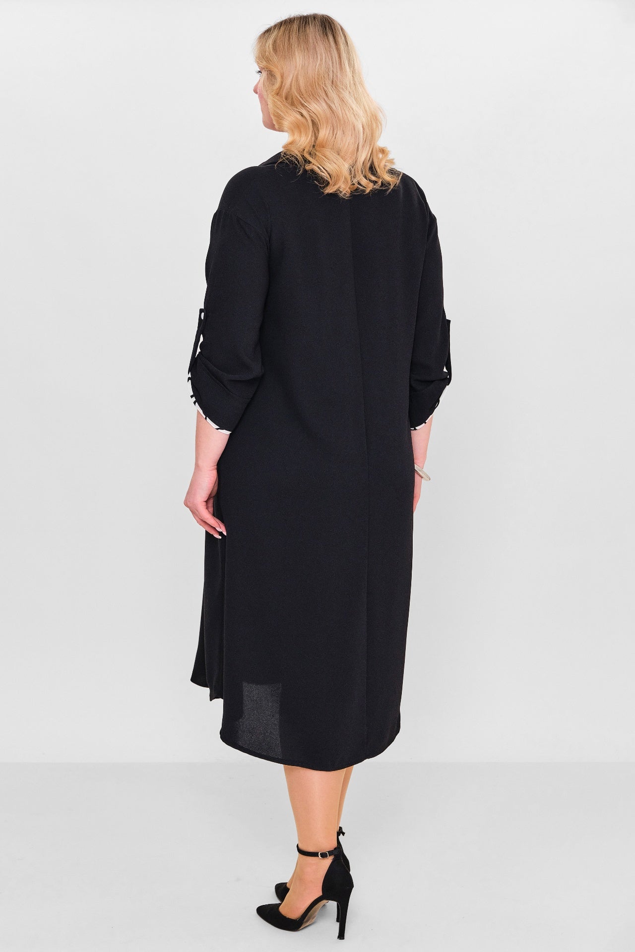 Ebberro - Plus Size Dress (EBR26Y14724BB) - 8690200126994