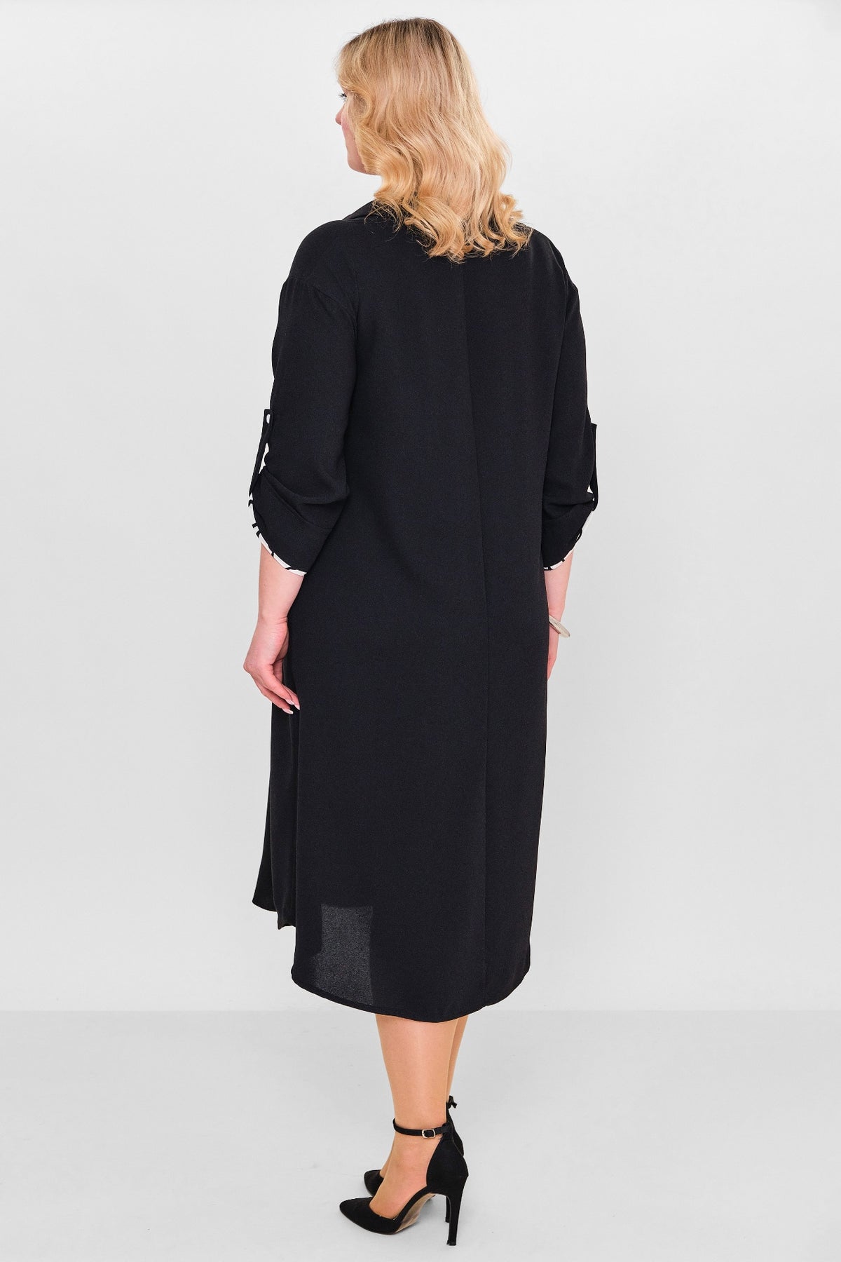 Ebberro - Plus Size Dress (EBR26Y14724BB) - 8690200126994