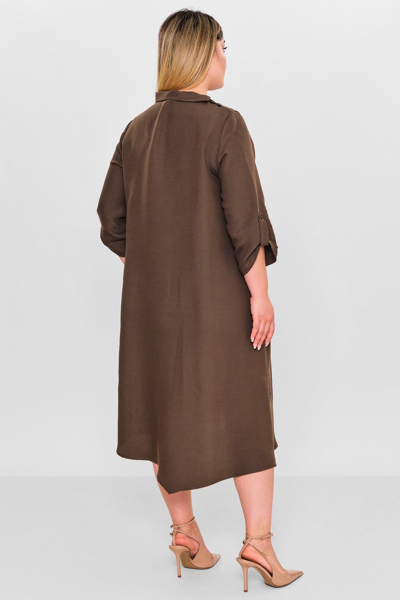 Ebberro - Plus Size Dress (EBR26Y25927BB) - 8690200127007