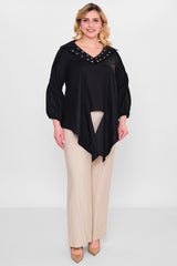 Ebberro - Plus Size Shirt (EBR26Y30126BB) - 8690200127021