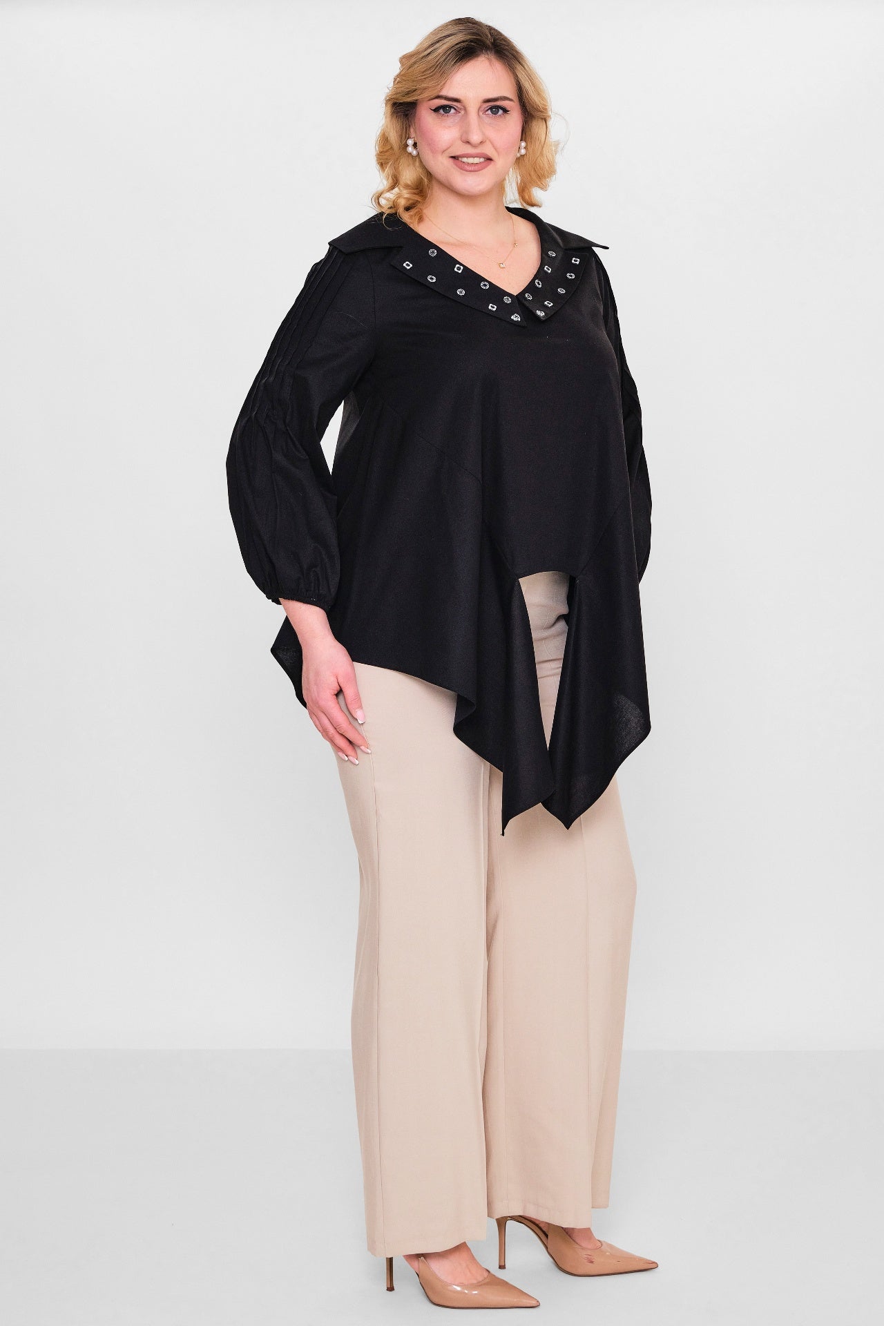Ebberro - Plus Size Shirt (EBR26Y30126BB) - 8690200127021