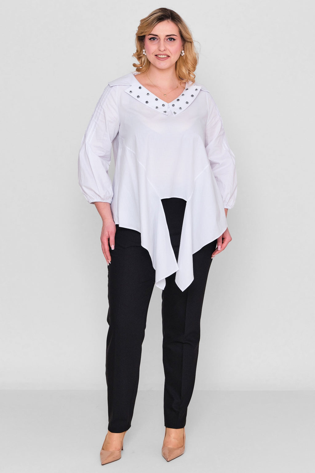 Ebberro - Plus Size Shirt (EBR26Y30126BB) - 8690200127038