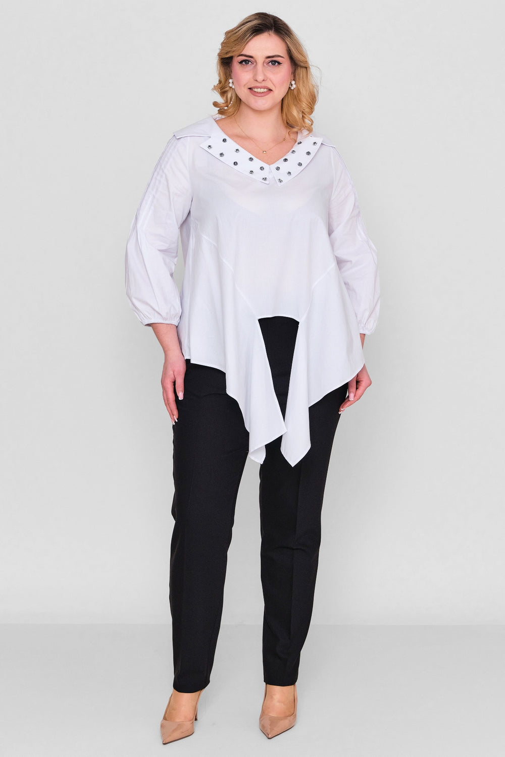 Ebberro - Plus Size Shirt (EBR26Y30126BB) - 8690200127038
