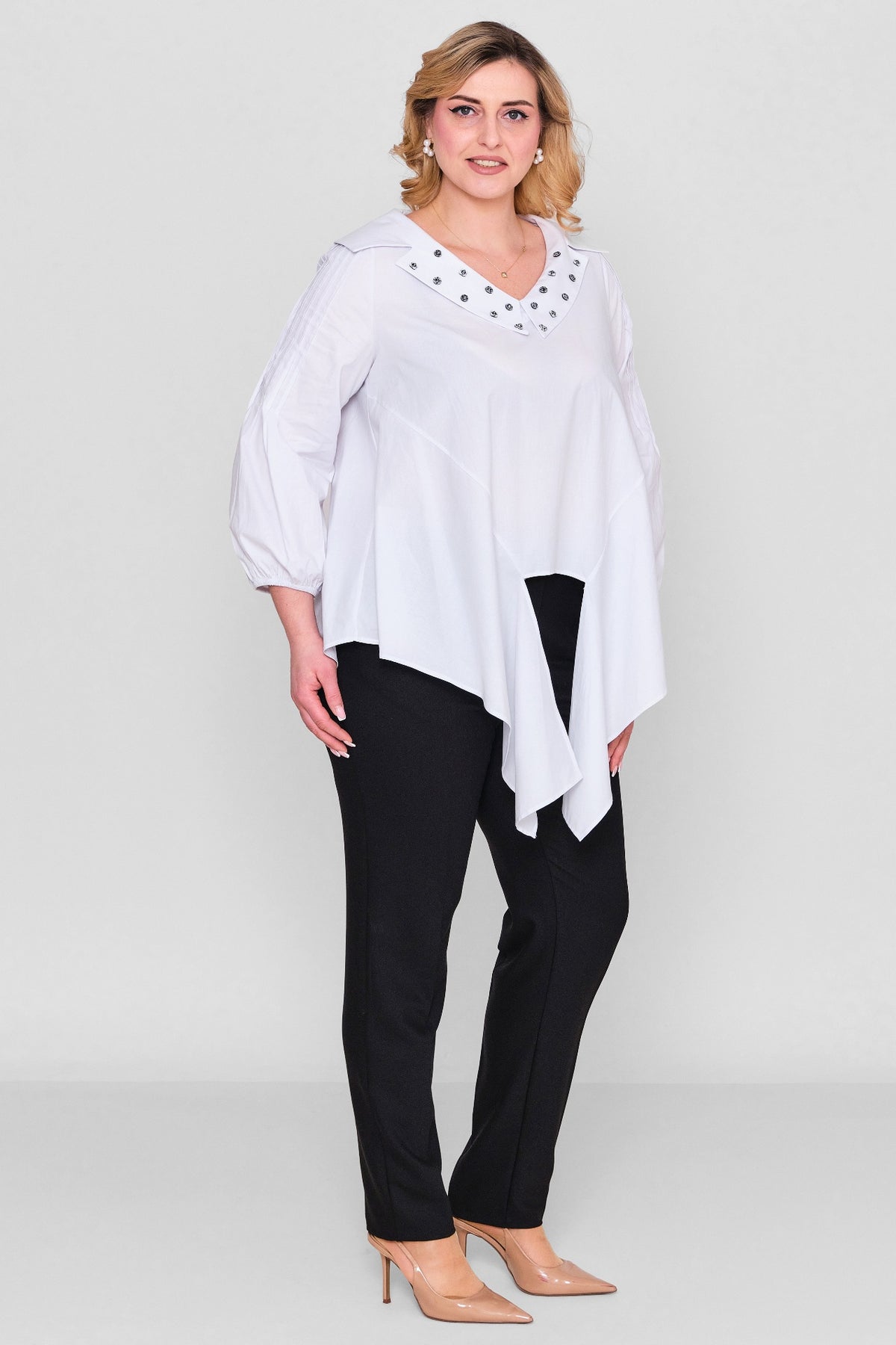 Ebberro - Plus Size Shirt (EBR26Y30126BB) - 8690200127038