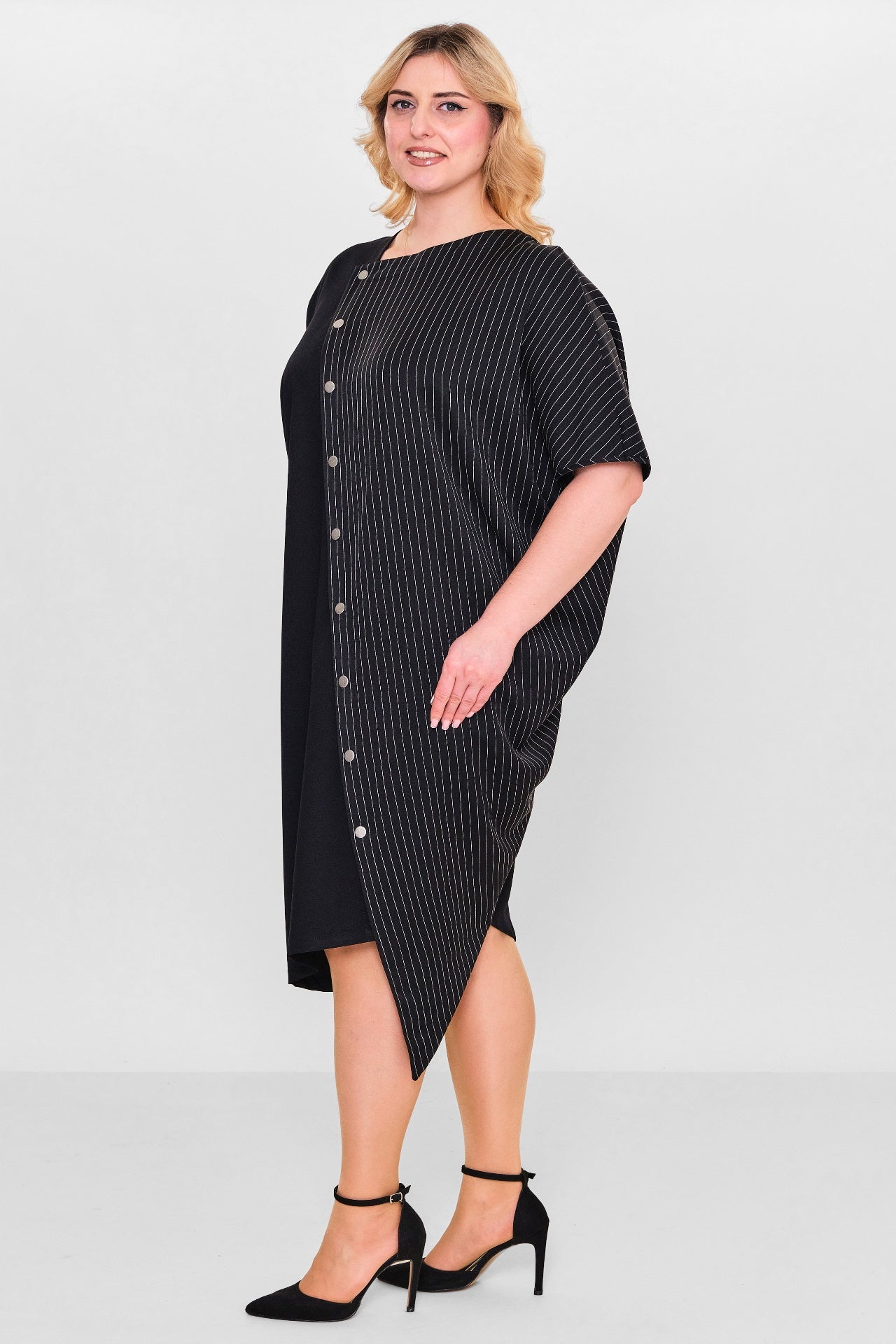 Ebberro - Plus Size Dress (EBR26Y5148BB) - 8690200127045