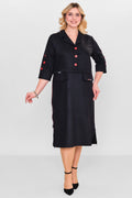 Ebberro - Plus Size Dress (EBR26Y5319BB) - 8690200127069