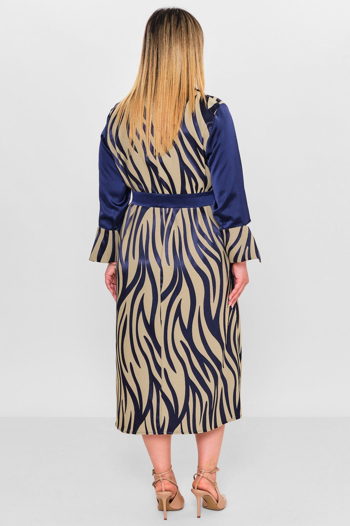 Ebberro - Plus Size Dress (EBR26Y56225BB) - 8690200127076