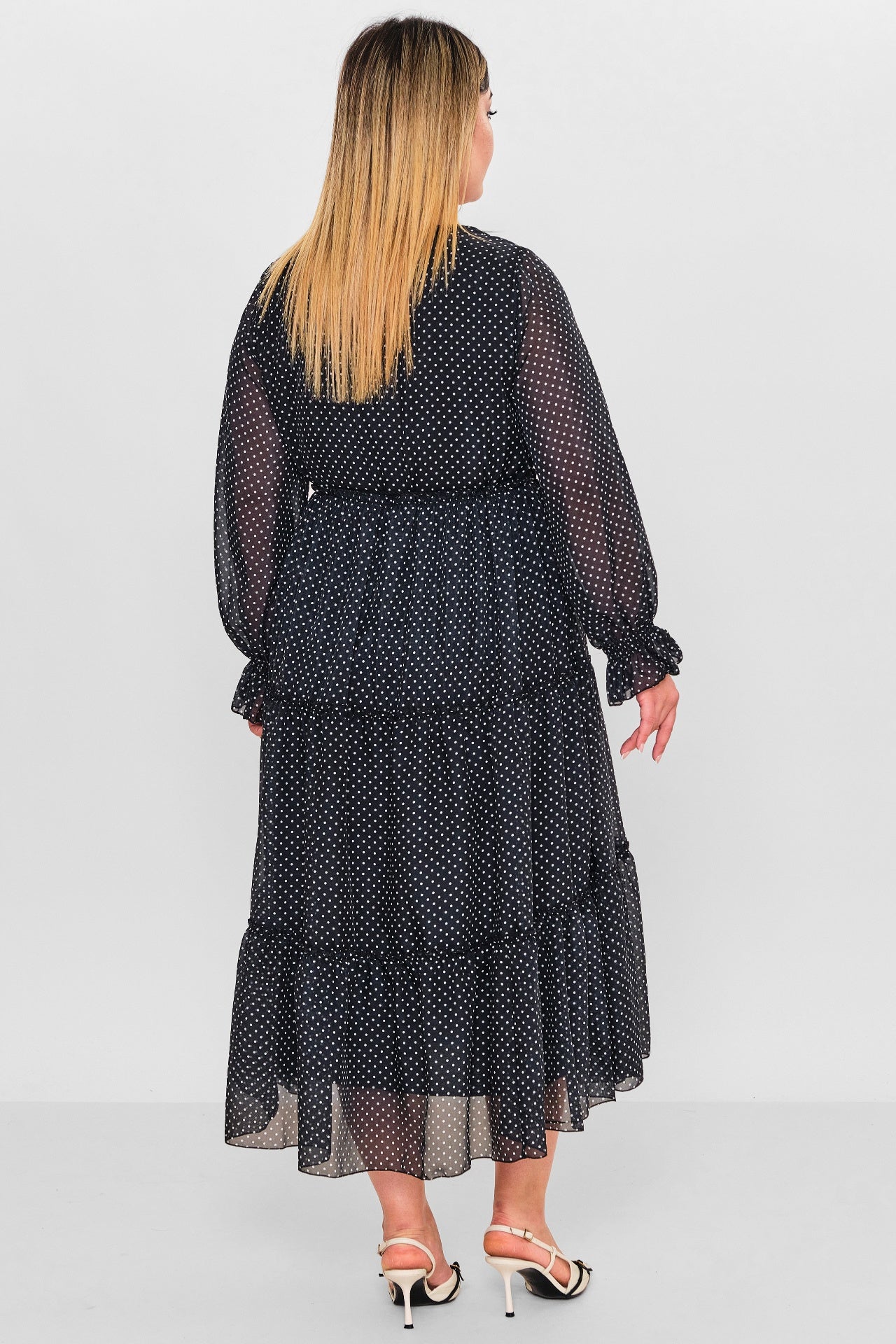 Ebberro - Plus Size Dress (EBR26Y6729BB) - 8690200127083