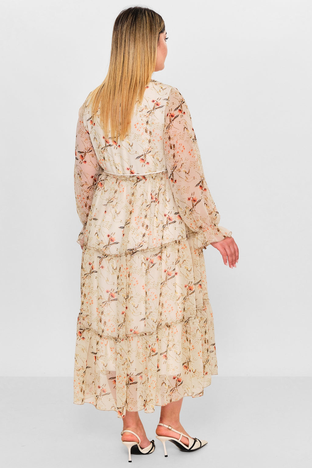 Ebberro - Plus Size Dress (EBR26Y6729BB) - 8690200127090