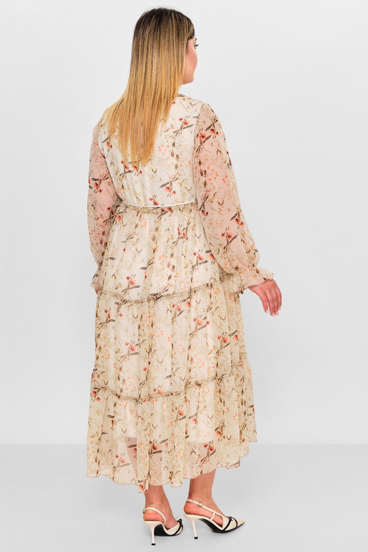 Ebberro - Plus Size Dress (EBR26Y6729BB) - 8690200127090