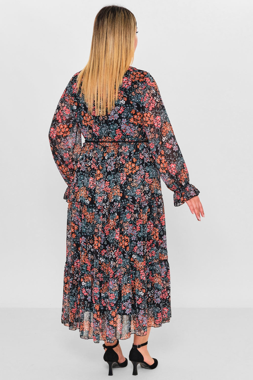 Ebberro - Plus Size Dress (EBR26Y6729BB) - 8690200127106