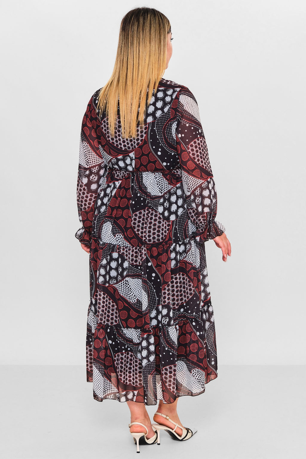 Ebberro - Plus Size Dress (EBR26Y6729BB) - 8690200127113