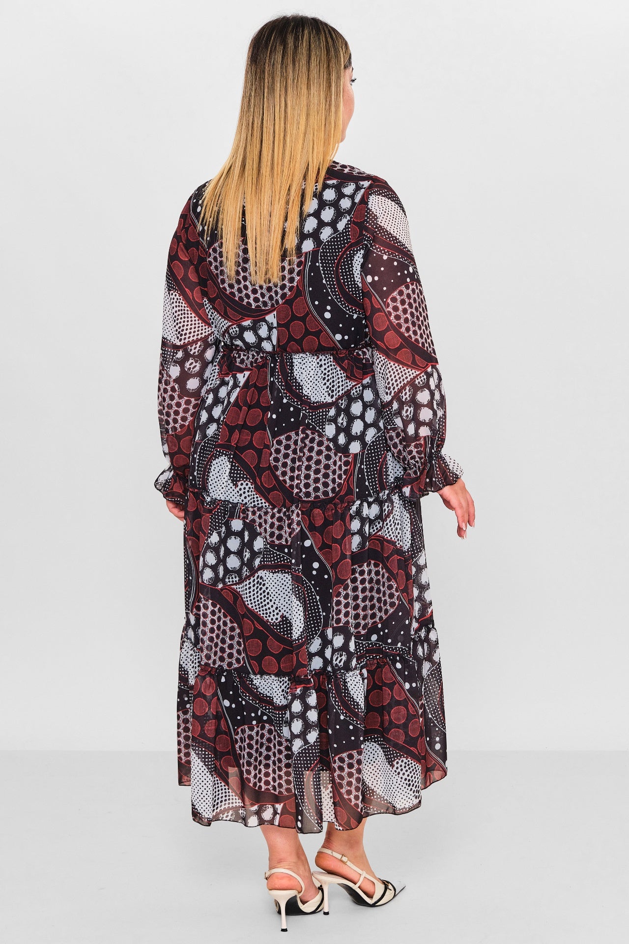 Ebberro - Plus Size Dress (EBR26Y6729BB) - 8690200127113
