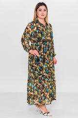 Ebberro - Plus Size Dress (EBR26Y9517BB) - 8690200127120