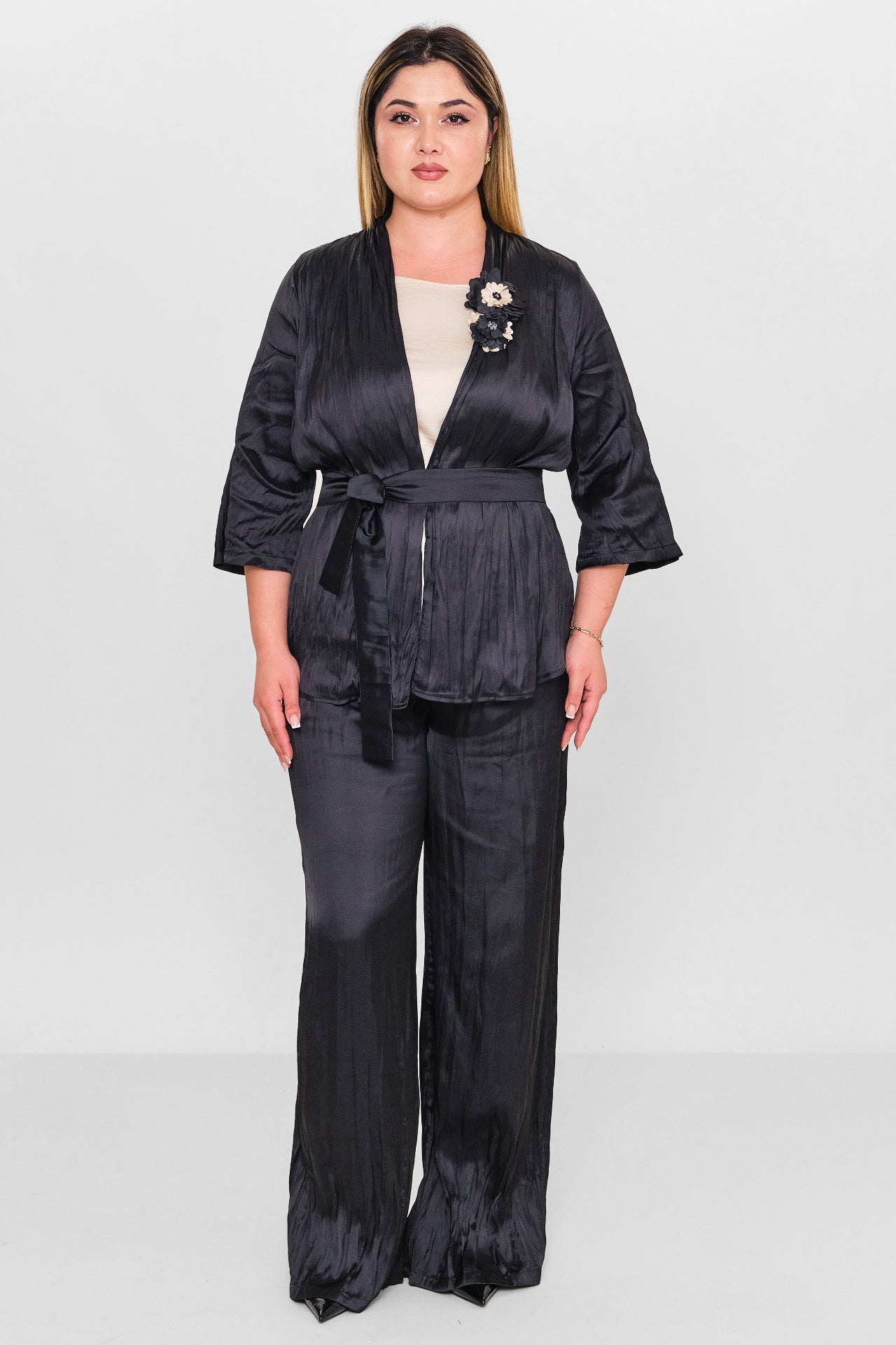 Dress port - Plus Size Suit (DSP26Y3418) - 8690200127137