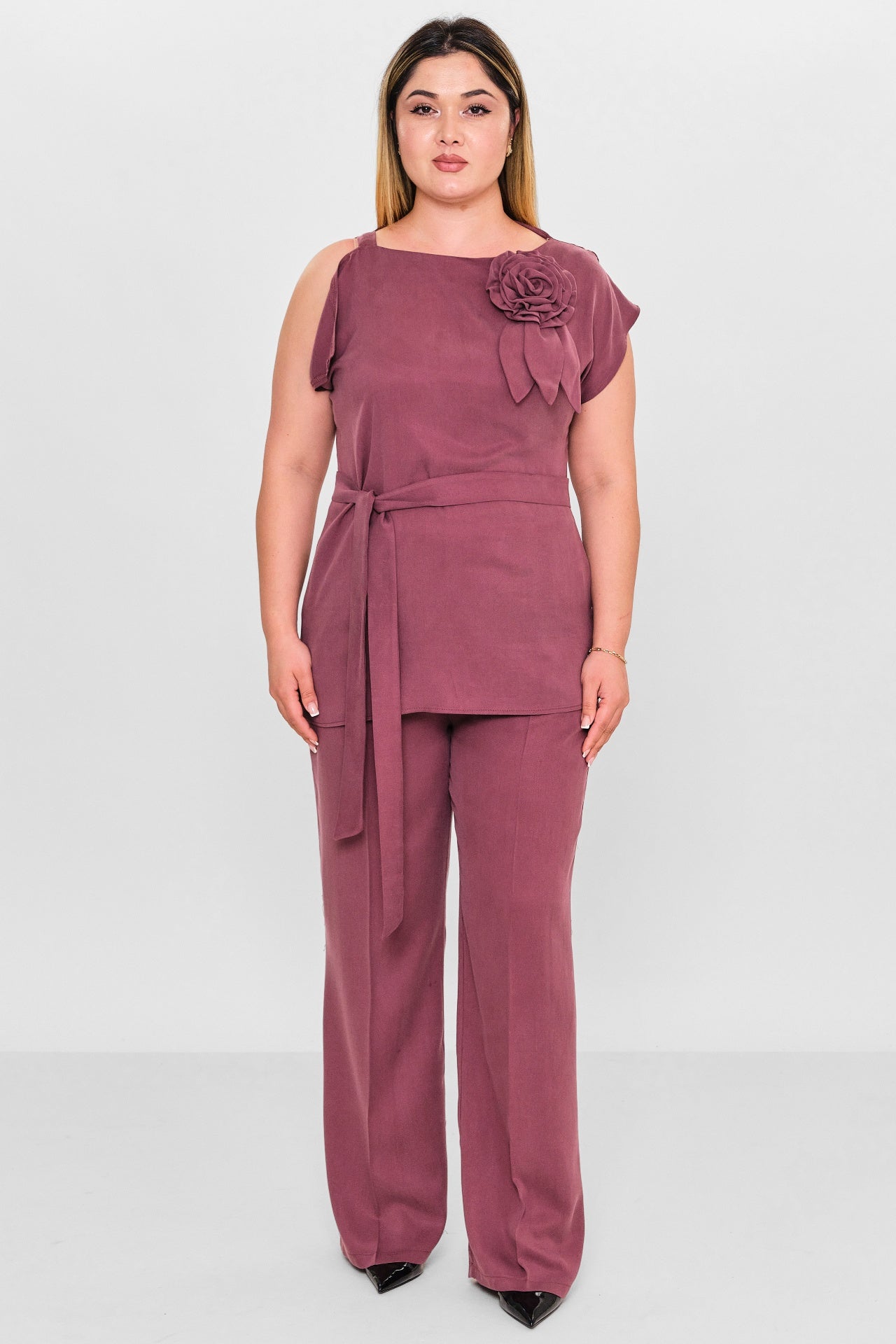 Dress port - Plus Size Suit (DSP26Y3468) - 8690200127175