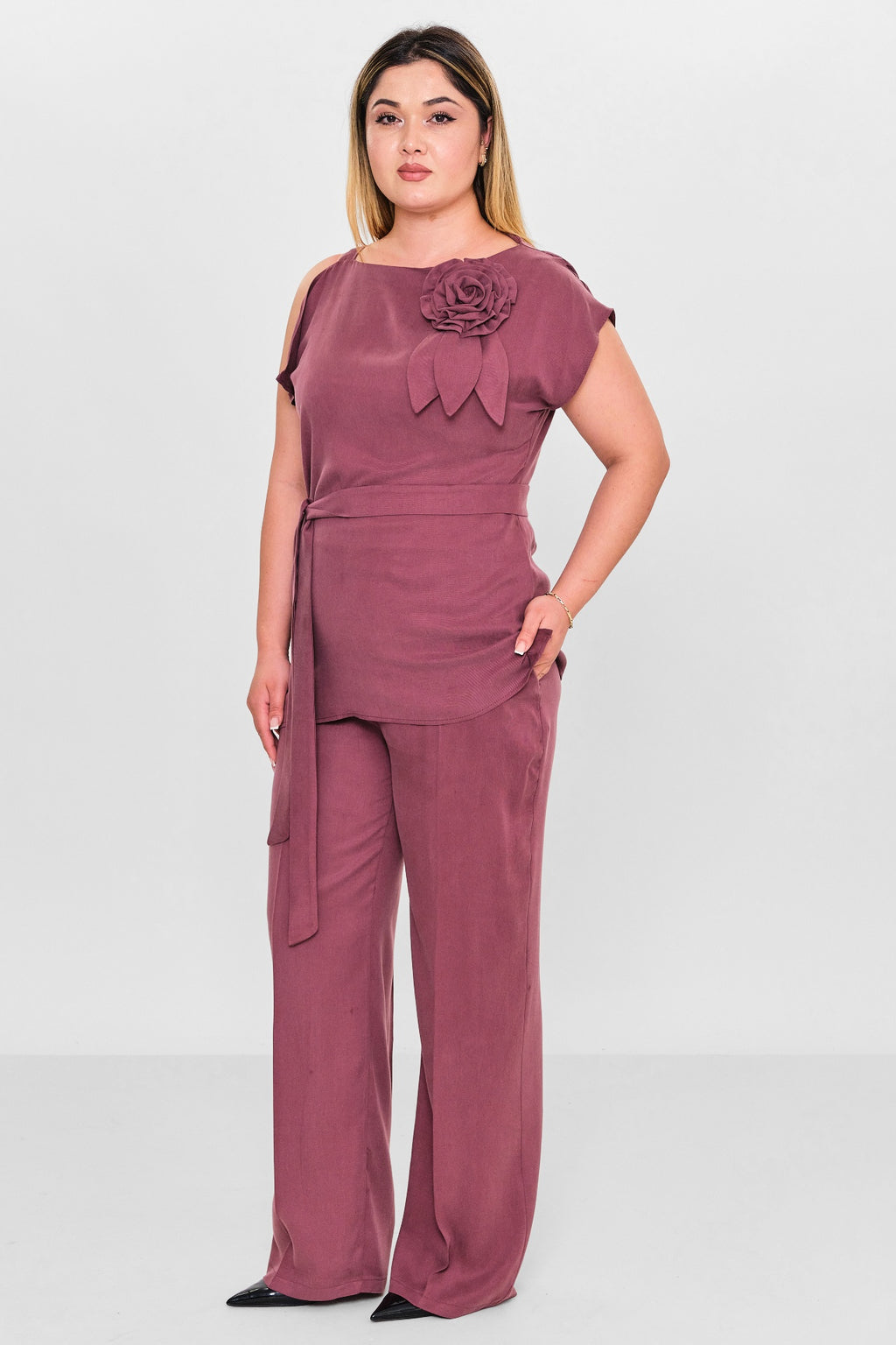 Dress port - Plus Size Suit (DSP26Y3468) - 8690200127175