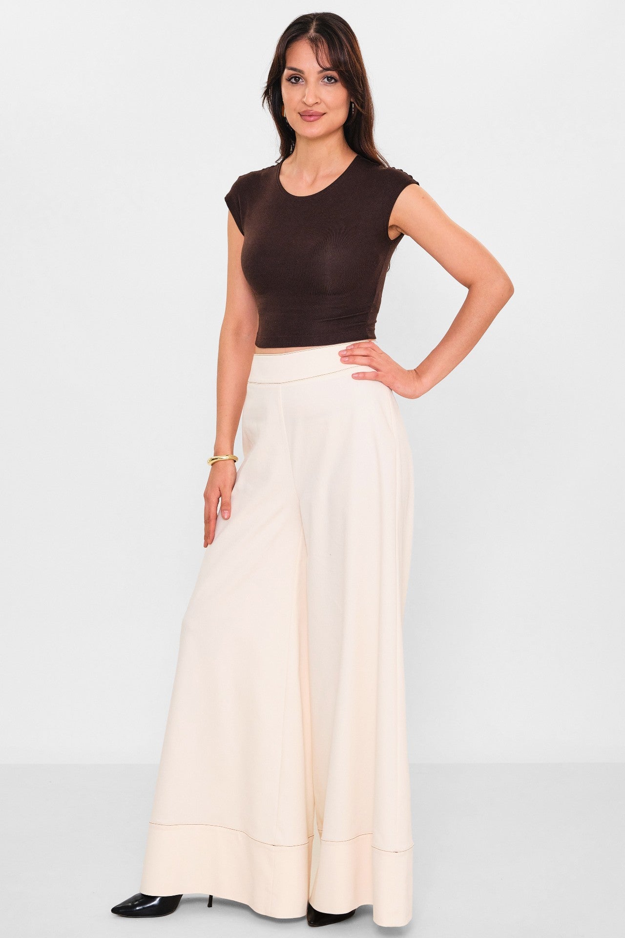 Mi̇mya - Plus Size Trousers (MIM26Y5315) - 8690200127243