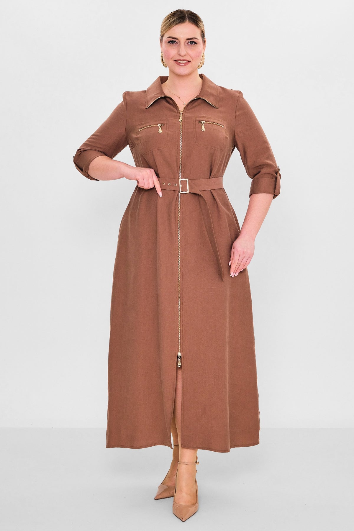Laluce - Regular Size Dress (L2.Y26.ELB.2E667) - 8690200127342