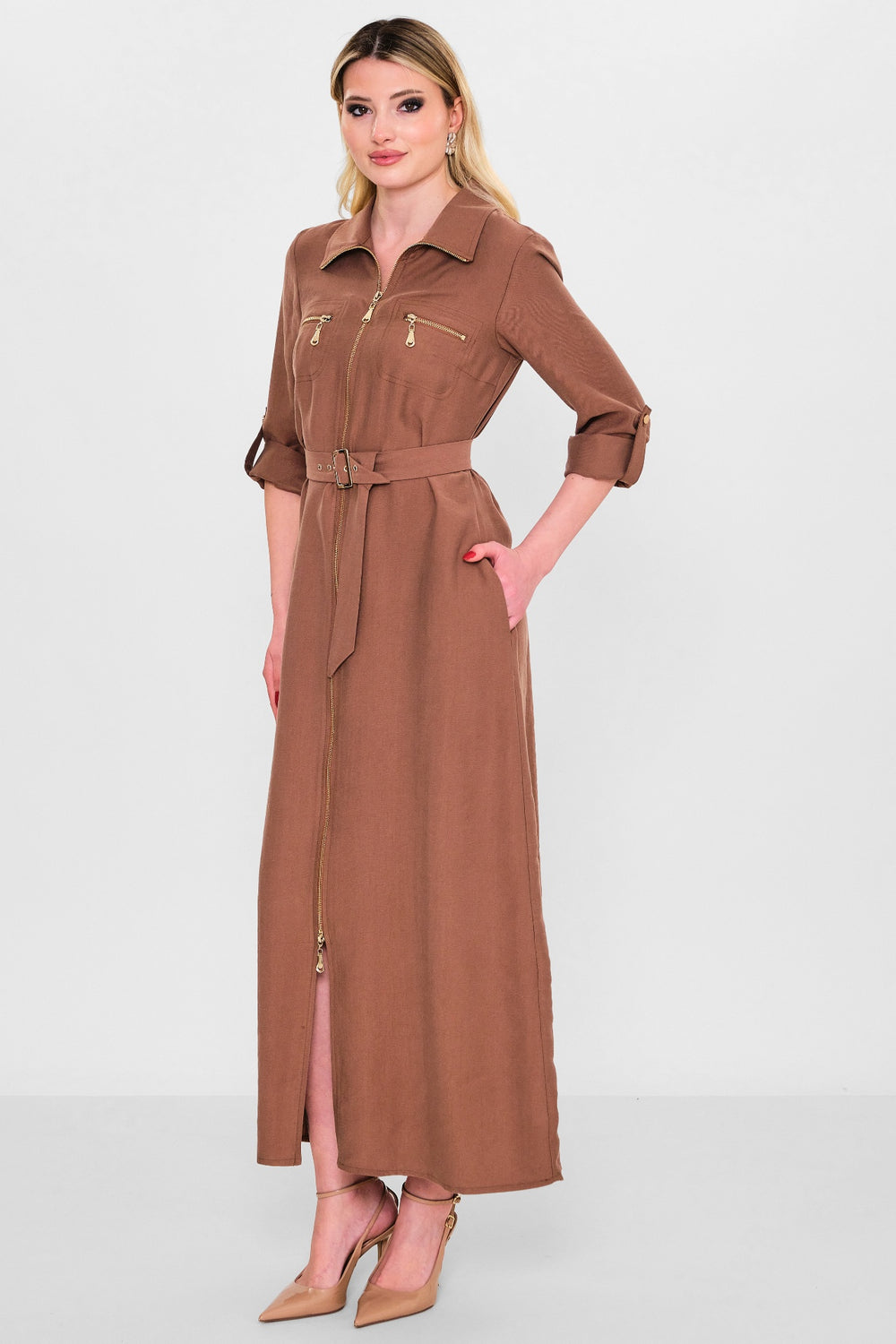 Laluce - Plus Size Dress (LL.Y26.ELB.LE667) - 8690200127403
