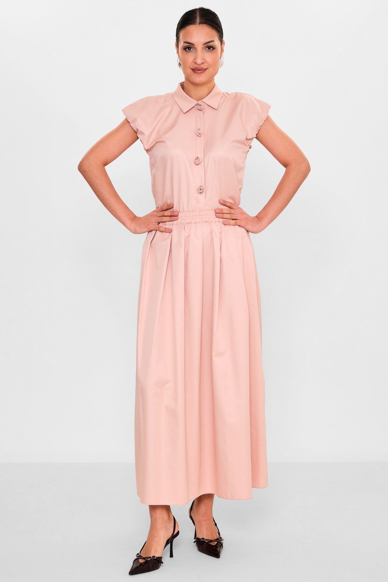 Myraang - Plus Size Skirt (MRG26Y03-3842) - 8690200127458