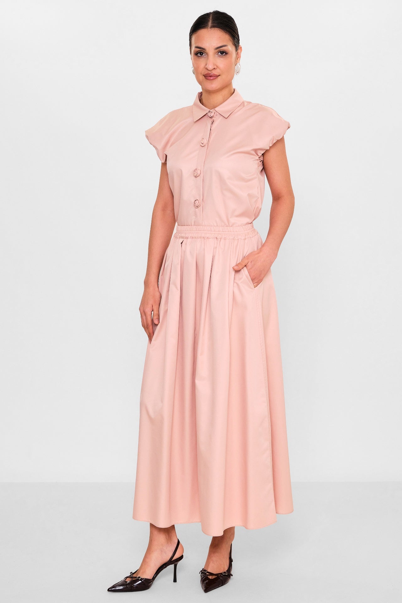 Myraang - Plus Size Skirt (MRG26Y03-3842) - 8690200127458