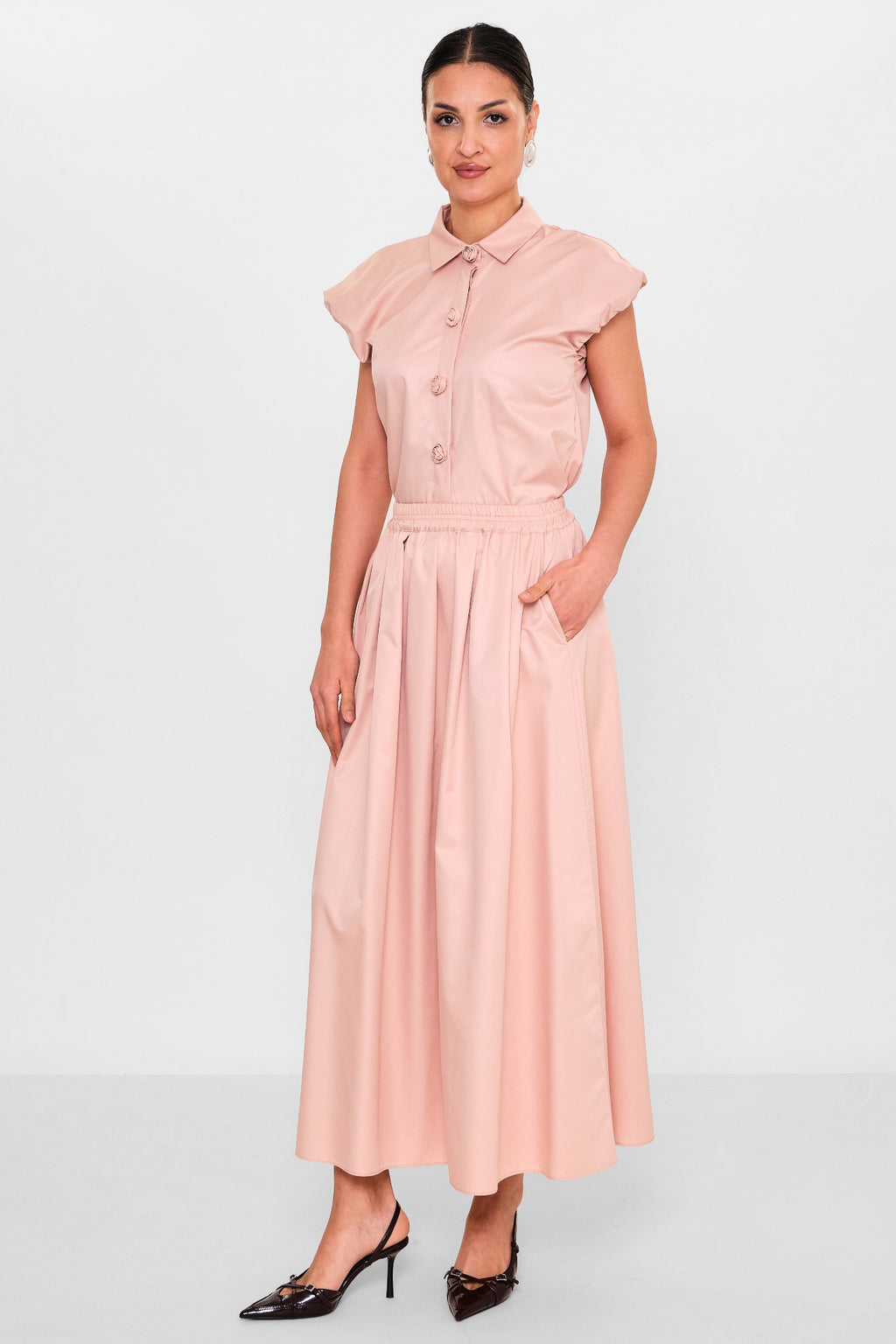 Myraang - Plus Size Skirt (MRG26Y03-3842) - 8690200127458